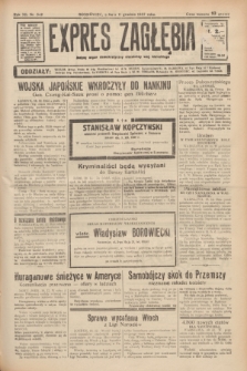 Expres Zagłębia : jedyny organ demokratyczny niezależny woj. kieleckiego. R.12, nr 342 (11 grudnia 1937)