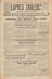 Expres Zagłębia : jedyny organ demokratyczny niezależny woj. kieleckiego. R.12, nr 359 (30 grudnia 1937)