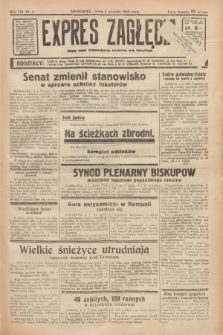 Expres Zagłębia : jedyny organ demokratyczny niezależny woj. kieleckiego. R.13, nr 4 (5 stycznia 1938)