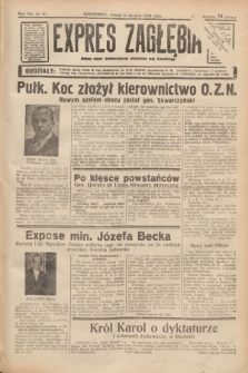 Expres Zagłębia : jedyny organ demokratyczny niezależny woj. kieleckiego. R.13, nr 10 (11 stycznia 1938)