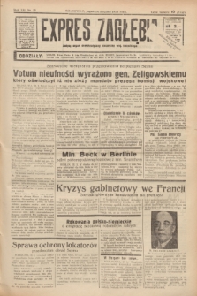 Expres Zagłębia : jedyny organ demokratyczny niezależny woj. kieleckiego. R.13, nr 13 (14 stycznia 1938)