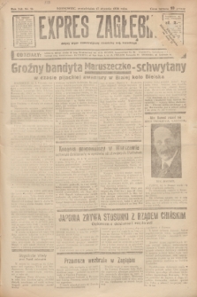 Expres Zagłębia : jedyny organ demokratyczny niezależny woj. kieleckiego. R.13, nr 16 (17 stycznia 1938)