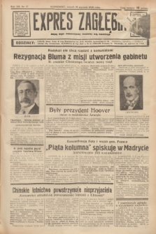 Expres Zagłębia : jedyny organ demokratyczny niezależny woj. kieleckiego. R.13, nr 17 (18 stycznia 1938)