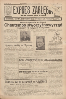 Expres Zagłębia : jedyny organ demokratyczny niezależny woj. kieleckiego. R.13, nr 19 (20 stycznia 1938)