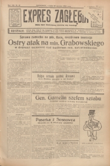 Expres Zagłębia : jedyny organ demokratyczny niezależny woj. kieleckiego. R.13, nr 21 (22 stycznia 1938)