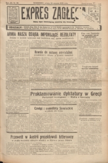 Expres Zagłębia : jedyny organ demokratyczny niezależny woj. kieleckiego. R.13, nr 28 (29 stycznia 1938)