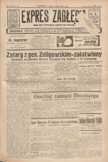 Expres Zagłębia : jedyny organ demokratyczny niezależny woj. kieleckiego. R.13, nr 32 (2 lutego 1938)
