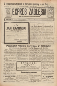 Expres Zagłębia : jedyny organ demokratyczny niezależny woj. kieleckiego. R.13, nr 36 (6 lutego 1938) + wkładka