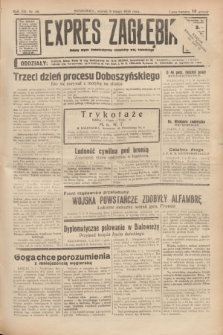 Expres Zagłębia : jedyny organ demokratyczny niezależny woj. kieleckiego. R.13, nr 38 (8 lutego 1938)