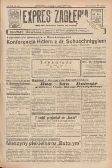 Expres Zagłębia : jedyny organ demokratyczny niezależny woj. kieleckiego. R.13, nr 43 (13 lutego 1938) + wkładka