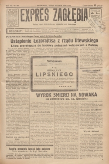 Expres Zagłębia : jedyny organ demokratyczny niezależny woj. kieleckiego. R.13, nr 80 (22 marca 1938)