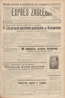 Expres Zagłębia : jedyny organ demokratyczny niezależny woj. kieleckiego. R.13, nr 81 (23 marca 1938)