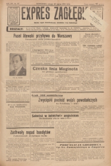 Expres Zagłębia : jedyny organ demokratyczny niezależny woj. kieleckiego. R.13, nr 87 (29 marca 1938)
