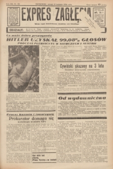Expres Zagłębia : jedyny organ demokratyczny niezależny woj. kieleckiego. R.13, nr 101 (12 kwietnia 1938)