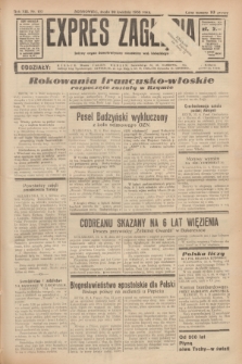 Expres Zagłębia : jedyny organ demokratyczny niezależny woj. kieleckiego. R.13, nr 107 (20 kwietnia 1938)