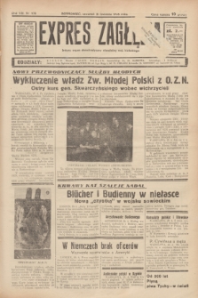 Expres Zagłębia : jedyny organ demokratyczny niezależny woj. kieleckiego. R.13, nr 108 (21 kwietnia 1938)