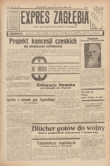 Expres Zagłębia : jedyny organ demokratyczny niezależny woj. kieleckiego. R.13, nr 116 (29 kwietnia 1938)