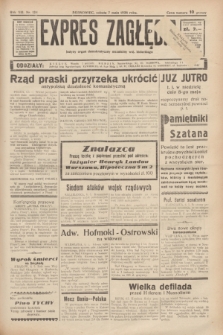 Expres Zagłębia : jedyny organ demokratyczny niezależny woj. kieleckiego. R.13, nr 124 (7 maja 1938)