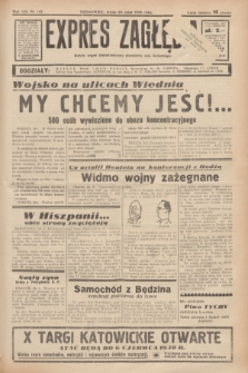 Expres Zagłębia : jedyny organ demokratyczny niezależny woj. kieleckiego. R.13, nr 142 (25 maja 1938)