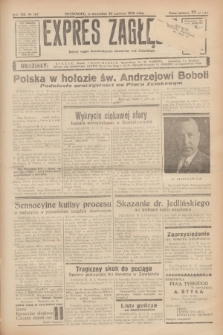 Expres Zagłębia : jedyny organ demokratyczny niezależny woj. kieleckiego. R.13, nr 167 (20 czerwca 1938)