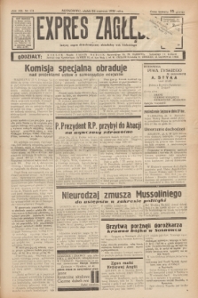 Expres Zagłębia : jedyny organ demokratyczny niezależny woj. kieleckiego. R.13, nr 171 (24 czerwca 1938)