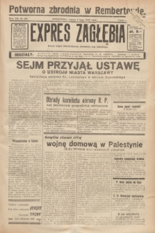 Expres Zagłębia : jedyny organ demokratyczny niezależny woj. kieleckiego. R.13, nr 186 (9 lipca 1938)