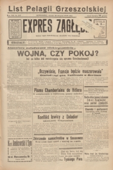 Expres Zagłębia : jedyny organ demokratyczny niezależny woj. kieleckiego. R.13, nr 237 (30 sierpnia 1938)