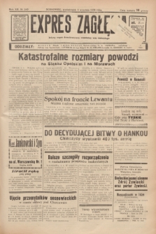 Expres Zagłębia : jedyny organ demokratyczny niezależny woj. kieleckiego. R.13, nr 243 (5 września 1938)