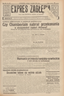 Expres Zagłębia : jedyny organ demokratyczny niezależny woj. kieleckiego. R.13, nr 255 (17 września 1938)