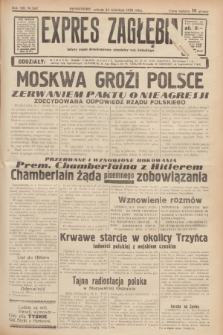 Expres Zagłębia : jedyny organ demokratyczny niezależny woj. kieleckiego. R.13, nr 262 (24 września 1938)