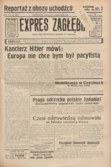 Expres Zagłębia : jedyny organ demokratyczny niezależny woj. kieleckiego. R.13, nr 265 (27 września 1938)