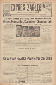 Expres Zagłębia : jedyny organ demokratyczny niezależny woj. kieleckiego. R.13, nr 268 (30 września 1938)