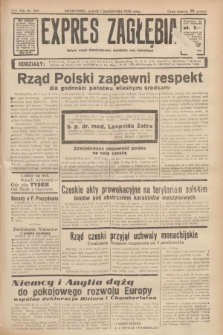 Expres Zagłębia : jedyny organ demokratyczny niezależny woj. kieleckiego. R.13, nr 269 (1 października 1938)