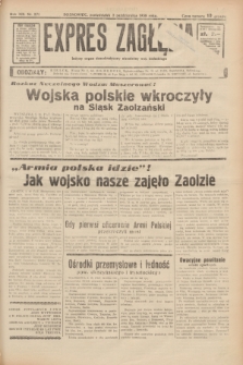 Expres Zagłębia : jedyny organ demokratyczny niezależny woj. kieleckiego. R.13, nr 271 (3 października 1938)
