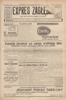 Expres Zagłębia : jedyny organ demokratyczny niezależny woj. kieleckiego. R.13, nr 278 (9 października 1938)