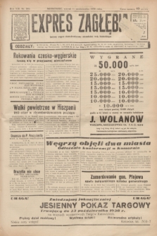Expres Zagłębia : jedyny organ demokratyczny niezależny woj. kieleckiego. R.13, nr 280 (11 października 1938)