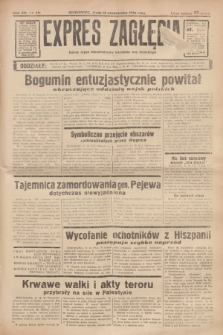 Expres Zagłębia : jedyny organ demokratyczny niezależny woj. kieleckiego. R.13, nr 281 (12 października 1938)