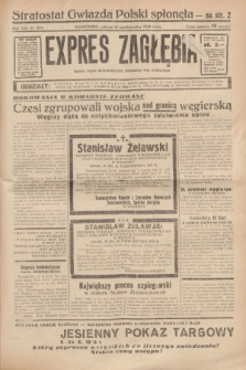 Expres Zagłębia : jedyny organ demokratyczny niezależny woj. kieleckiego. R.13, nr 284 (15 października 1938)