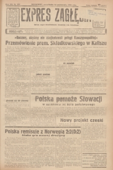 Expres Zagłębia : jedyny organ demokratyczny niezależny woj. kieleckiego. R.13, nr 293 (24 października 1938)