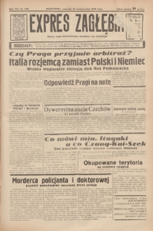 Expres Zagłębia : jedyny organ demokratyczny niezależny woj. kieleckiego. R.13, nr 296 (27 października 1938)