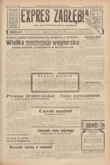 Expres Zagłębia : jedyny organ demokratyczny niezależny woj. kieleckiego. R.13, nr 303 (4 listopada 1938)