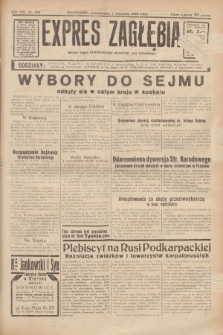 Expres Zagłębia : jedyny organ demokratyczny niezależny woj. kieleckiego. R.13, nr 306 (7 listopada 1938)