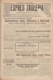 Expres Zagłębia : jedyny organ demokratyczny niezależny woj. kieleckiego. R.13, nr 315 (16 listopada 1938)