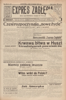 Expres Zagłębia : jedyny organ demokratyczny niezależny woj. kieleckiego. R.13, nr 317 (18 listopada 1938)
