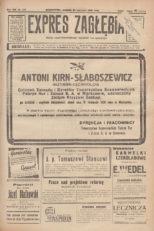 Expres Zagłębia : jedyny organ demokratyczny niezależny woj. kieleckiego. R.13, nr 319 (20 listopada 1938) + wkładka