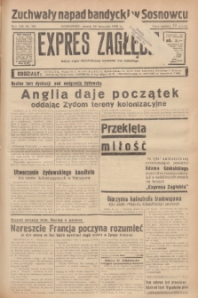 Expres Zagłębia : jedyny organ demokratyczny niezależny woj. kieleckiego. R.13, nr 321 (22 listopada 1938)