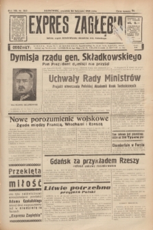 Expres Zagłębia : jedyny organ demokratyczny niezależny woj. kieleckiego. R.13, nr 323 (24 listopada 1938)