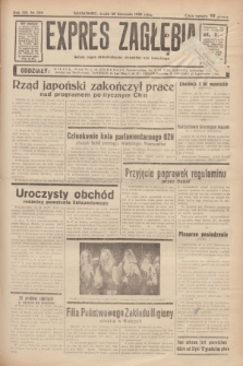 Expres Zagłębia : jedyny organ demokratyczny niezależny woj. kieleckiego. R.13, nr 329 (30 listopada 1938)