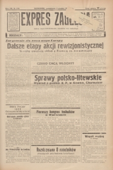 Expres Zagłębia : jedyny organ demokratyczny niezależny woj. kieleckiego. R.13, nr 334 (5 grudnia 1938)