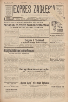 Expres Zagłębia : jedyny organ demokratyczny niezależny woj. kieleckiego. R.13, nr 337 (8 grudnia 1938)